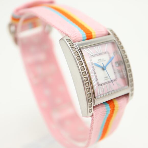 Daniel Steiger Moda Limited Edition Swiss Pink MOP 26mm Watch with New Battery - Picture 9 of 15